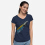 Reboot Firefly-Womens-V-Neck-Tee-kharmazero
