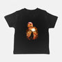 Bounty Hunter Sunset-Baby-Basic-Tee-dandingeroz