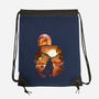 Bounty Hunter Sunset-None-Drawstring-Bag-dandingeroz