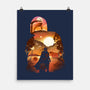 Bounty Hunter Sunset-None-Matte-Poster-dandingeroz