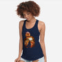 Bounty Hunter Sunset-Womens-Racerback-Tank-dandingeroz