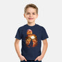Bounty Hunter Sunset-Youth-Basic-Tee-dandingeroz