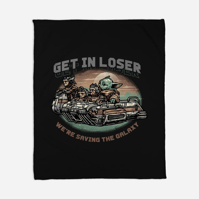 Save The Galaxy-None-Fleece-Blanket-glitchygorilla