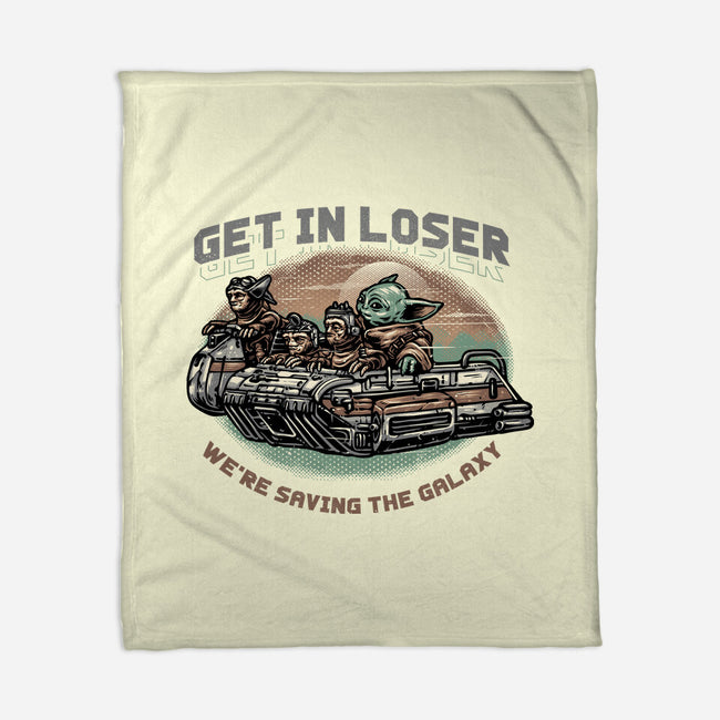 Save The Galaxy-None-Fleece-Blanket-glitchygorilla