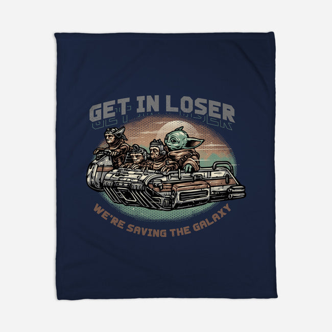 Save The Galaxy-None-Fleece-Blanket-glitchygorilla