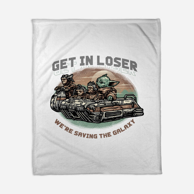 Save The Galaxy-None-Fleece-Blanket-glitchygorilla