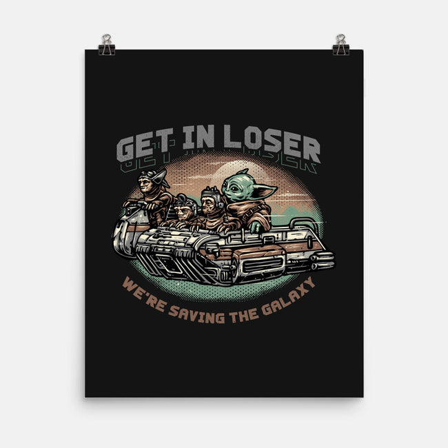 Save The Galaxy-None-Matte-Poster-glitchygorilla
