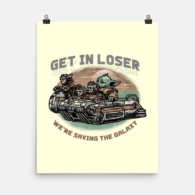 Save The Galaxy-None-Matte-Poster-glitchygorilla