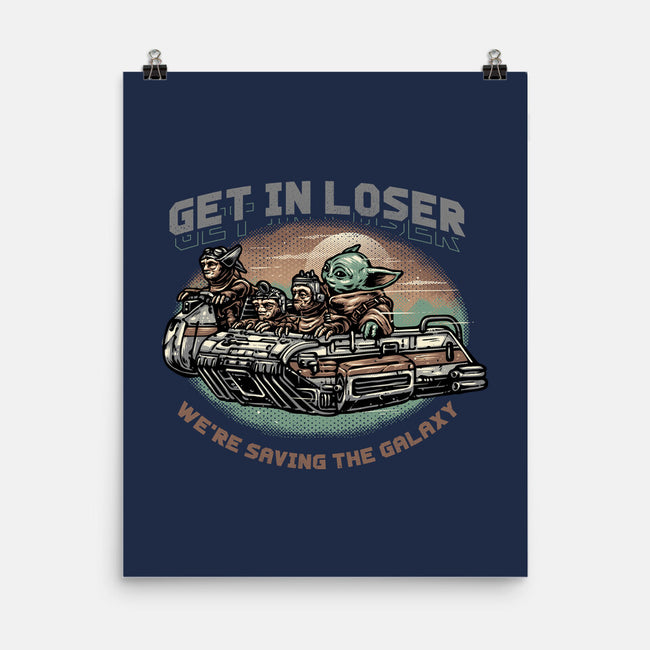 Save The Galaxy-None-Matte-Poster-glitchygorilla