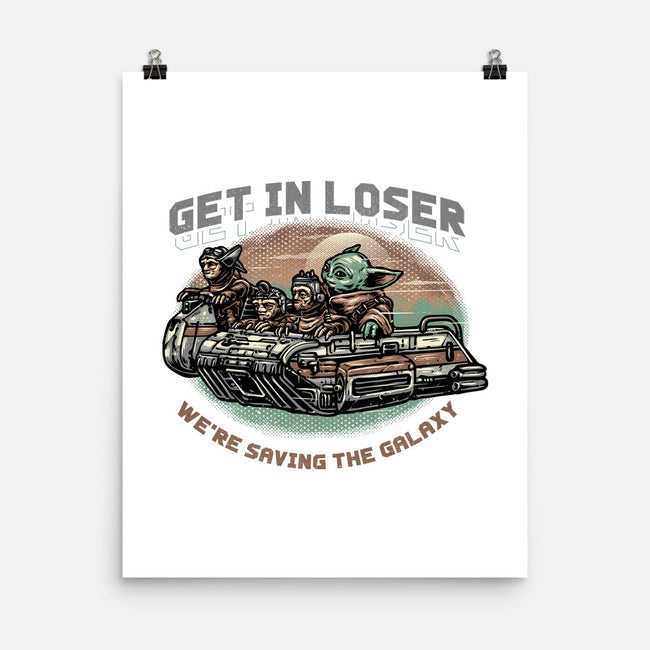 Save The Galaxy-None-Matte-Poster-glitchygorilla