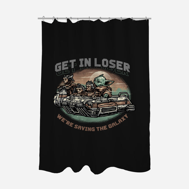 Save The Galaxy-None-Polyester-Shower Curtain-glitchygorilla