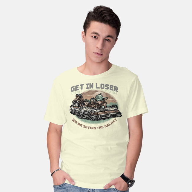Save The Galaxy-Mens-Basic-Tee-glitchygorilla