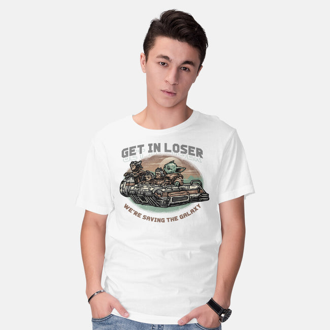 Save The Galaxy-Mens-Basic-Tee-glitchygorilla