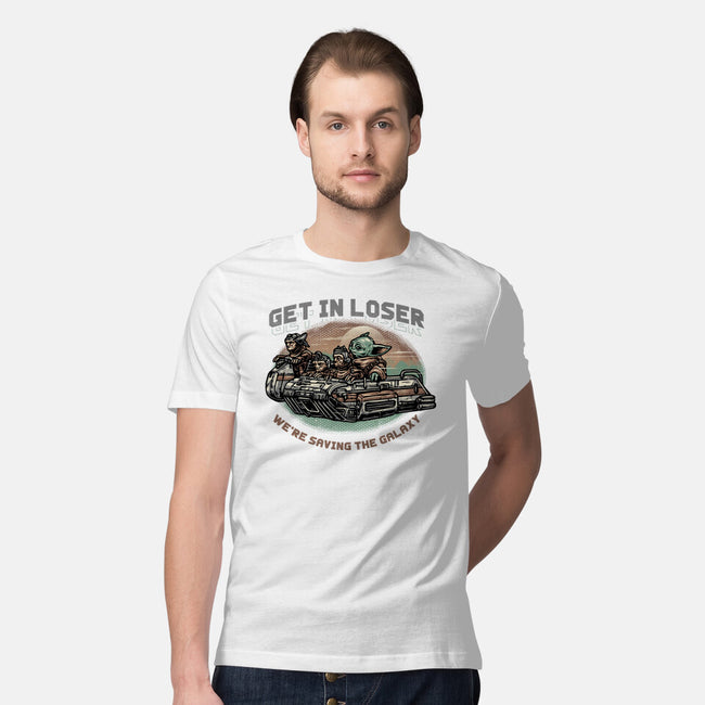 Save The Galaxy-Mens-Premium-Tee-glitchygorilla