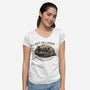 Save The Galaxy-Womens-V-Neck-Tee-glitchygorilla