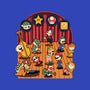 Plumber Game Dance-Womens-Basic-Tee-Studio Mootant