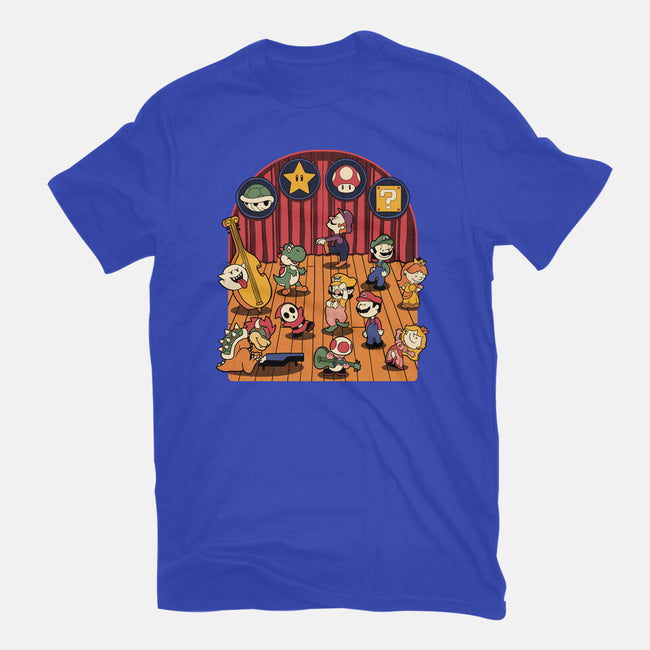 Plumber Game Dance-Mens-Heavyweight-Tee-Studio Mootant
