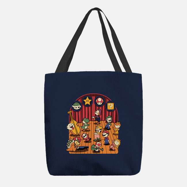 Plumber Game Dance-None-Basic Tote-Bag-Studio Mootant