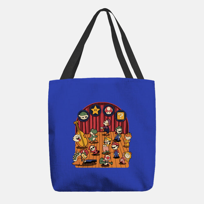 Plumber Game Dance-None-Basic Tote-Bag-Studio Mootant