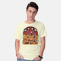 Plumber Game Dance-Mens-Basic-Tee-Studio Mootant