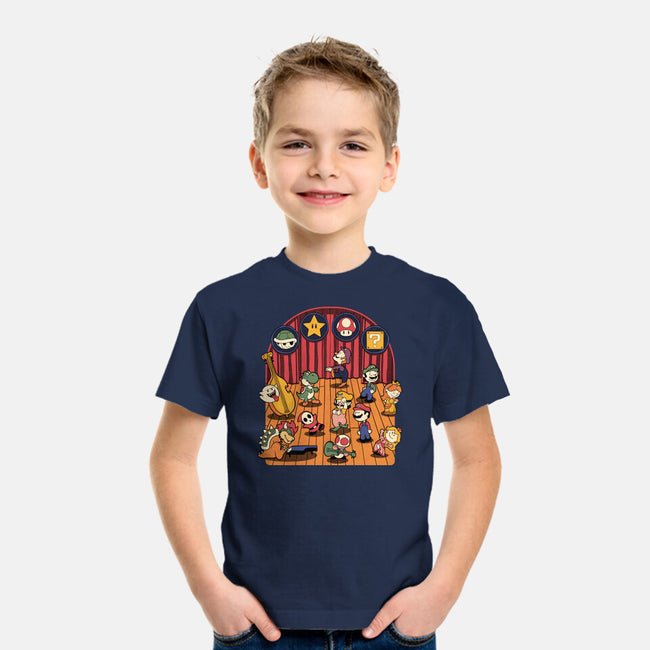 Plumber Game Dance-Youth-Basic-Tee-Studio Mootant