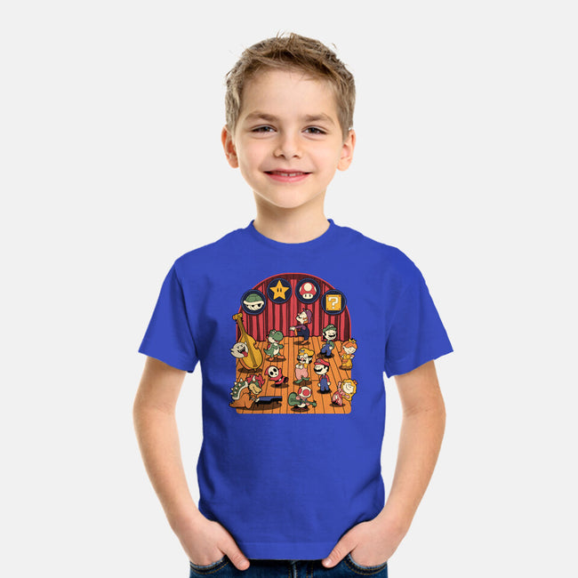 Plumber Game Dance-Youth-Basic-Tee-Studio Mootant