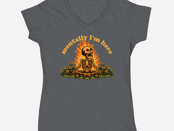 Mentally Here Skeleton