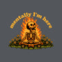 Mentally Here Skeleton-None-Drawstring-Bag-Studio Mootant