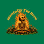 Mentally Here Skeleton-None-Adjustable Tote-Bag-Studio Mootant