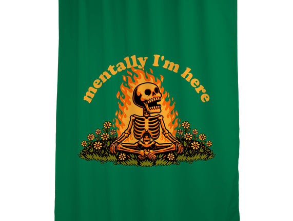 Mentally Here Skeleton