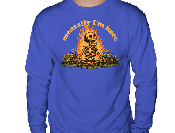 Mentally Here Skeleton