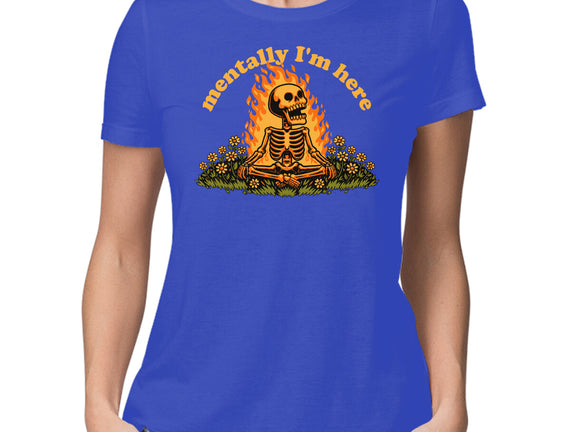 Mentally Here Skeleton