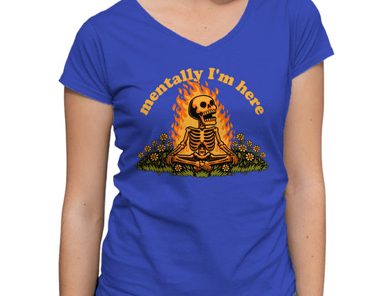 Mentally Here Skeleton