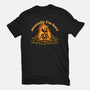 Mentally Here Skeleton-Womens-Fitted-Tee-Studio Mootant