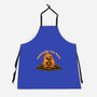 Mentally Here Skeleton-Unisex-Kitchen-Apron-Studio Mootant