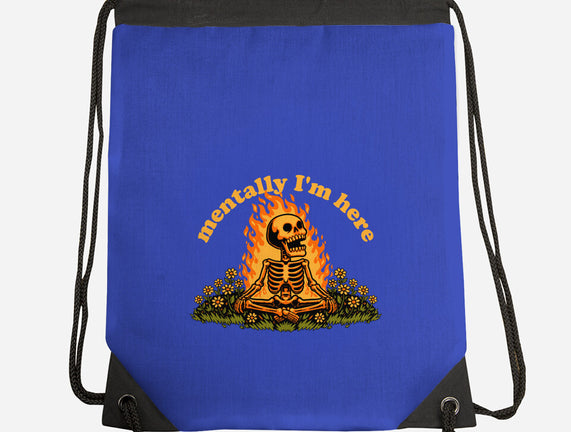 Mentally Here Skeleton