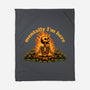Mentally Here Skeleton-None-Fleece-Blanket-Studio Mootant