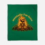 Mentally Here Skeleton-None-Fleece-Blanket-Studio Mootant