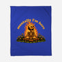 Mentally Here Skeleton-None-Fleece-Blanket-Studio Mootant