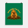 Mentally Here Skeleton-None-Matte-Poster-Studio Mootant
