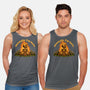 Mentally Here Skeleton-Unisex-Basic-Tank-Studio Mootant
