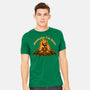 Mentally Here Skeleton-Mens-Heavyweight-Tee-Studio Mootant