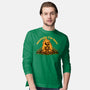 Mentally Here Skeleton-Mens-Long Sleeved-Tee-Studio Mootant