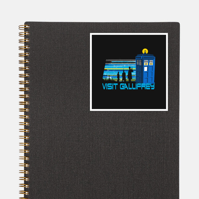 A Trip To Gallifrey-None-Glossy-Sticker-kharmazero