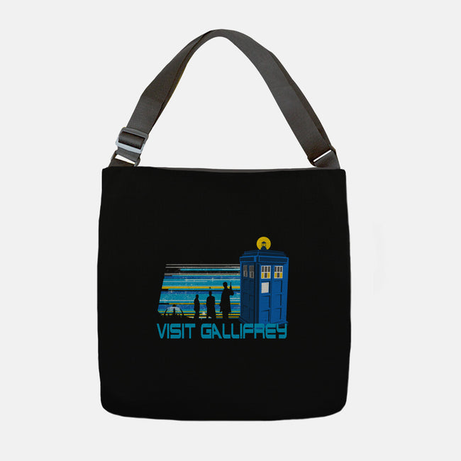 A Trip To Gallifrey-None-Adjustable Tote-Bag-kharmazero