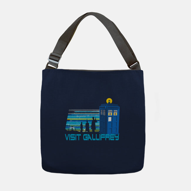 A Trip To Gallifrey-None-Adjustable Tote-Bag-kharmazero
