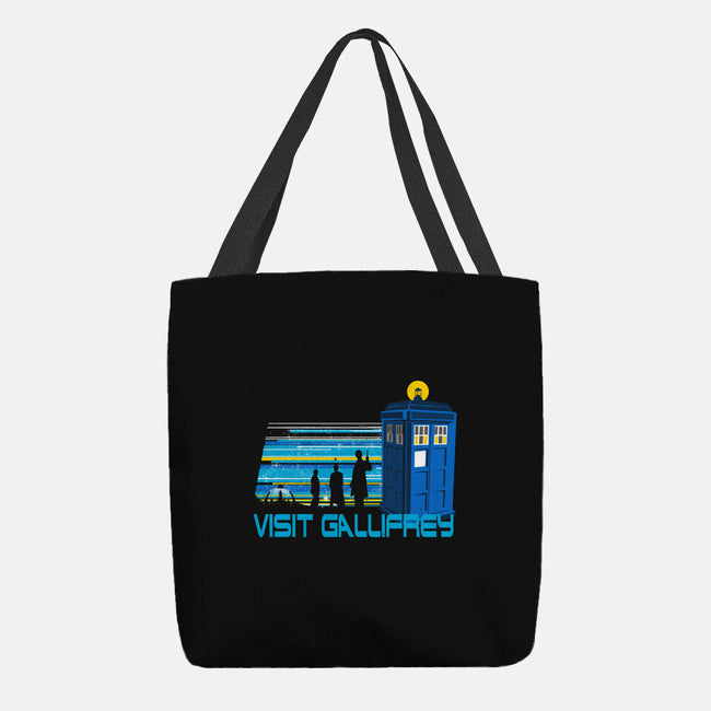 A Trip To Gallifrey-None-Basic Tote-Bag-kharmazero