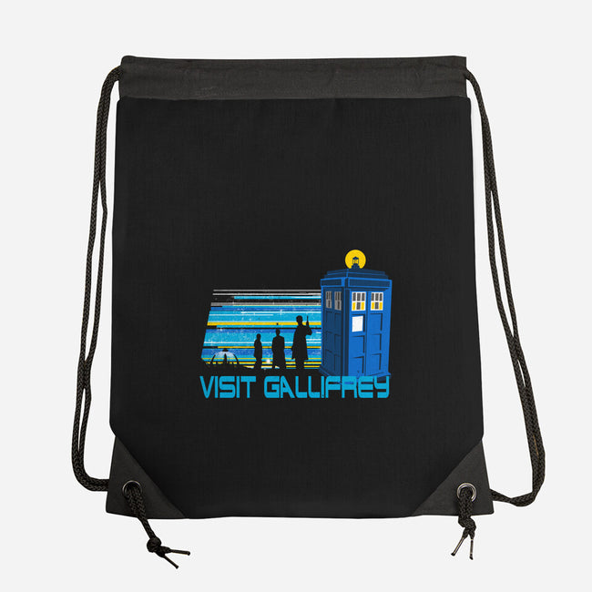 A Trip To Gallifrey-None-Drawstring-Bag-kharmazero