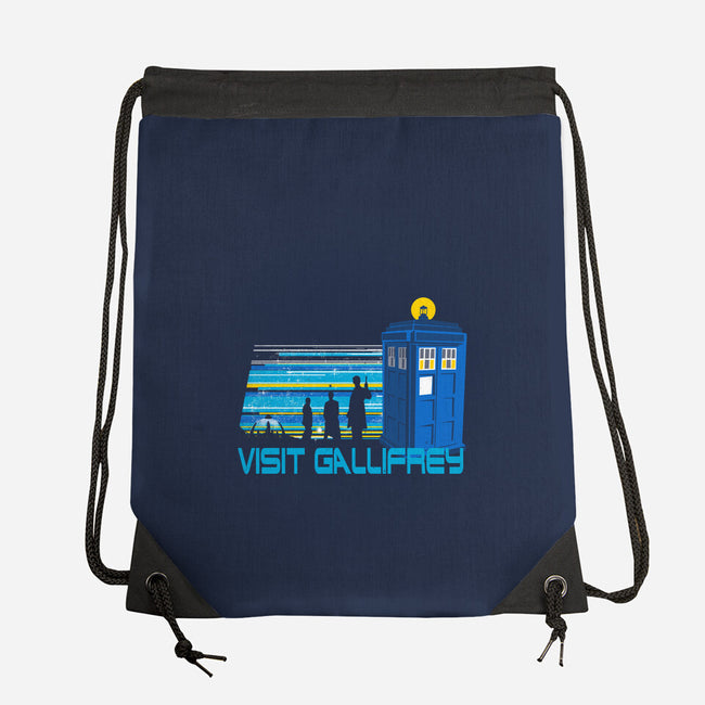A Trip To Gallifrey-None-Drawstring-Bag-kharmazero