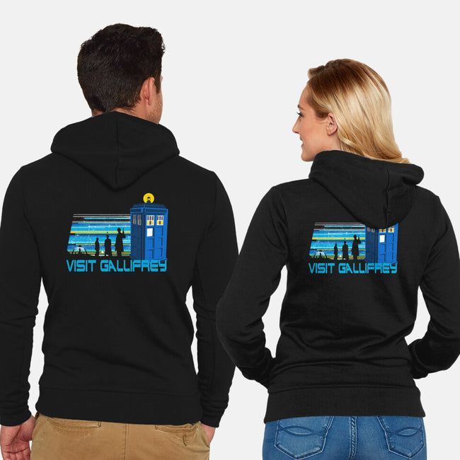 A Trip To Gallifrey-Unisex-Zip-Up-Sweatshirt-kharmazero